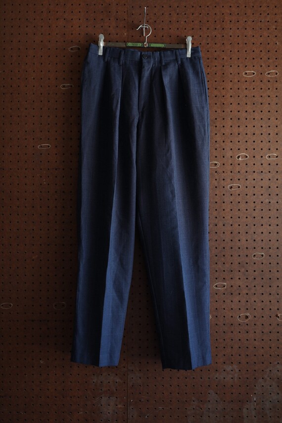 Vintage Deadstock Colter Hollywood Gabardine Navy
