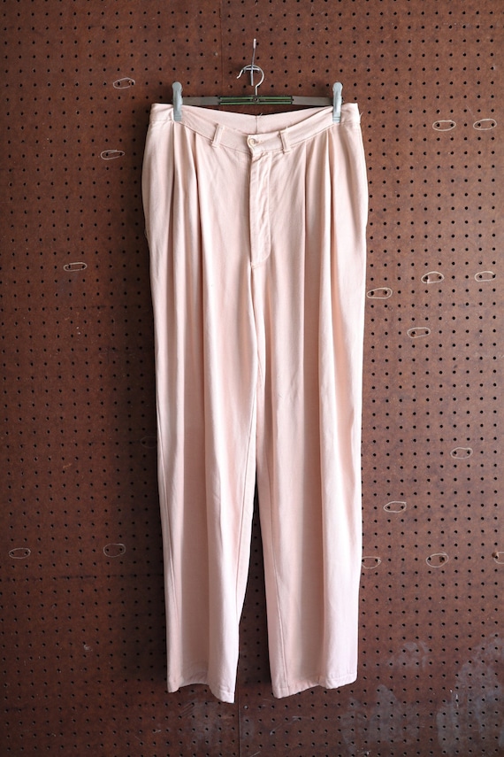 RARE Deadstock Vintage Pink Avialic Pants 30W - 2… - image 1