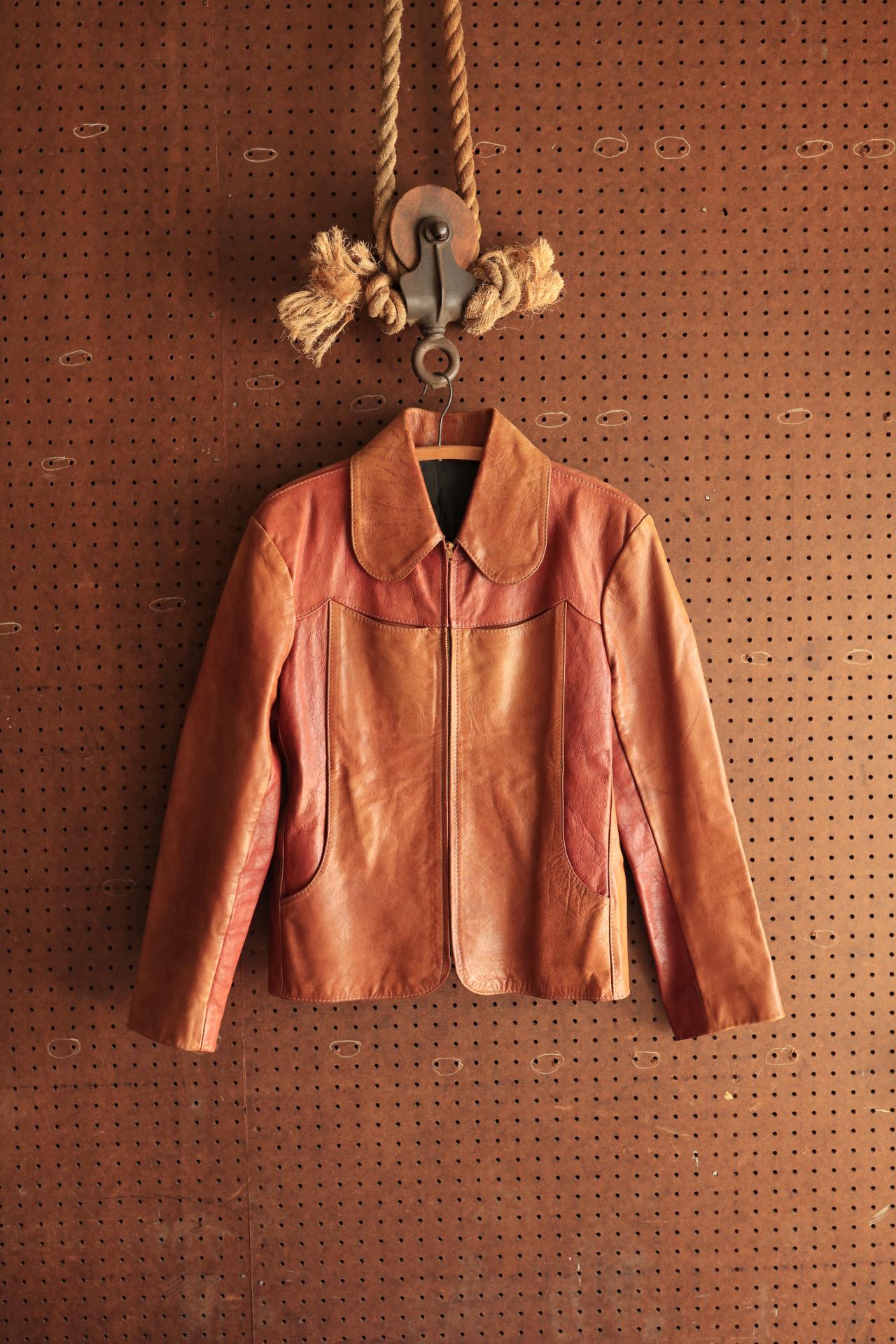 70s Leather Jacket Zipper - Etsy
