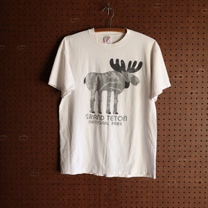 Vintage Unisex Teton Elch T-Shirt ( M )