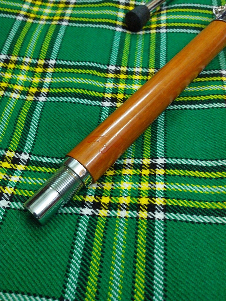 Drum Major MACE/STAVE EMBOSSED Head Mace Stick Band Mace Etsy