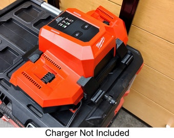 Packout Mount for Milwaukee M18 Dual Bay Simultaneous Super Charger 48-59-1815 **CHARGER NOT INCLUDED**