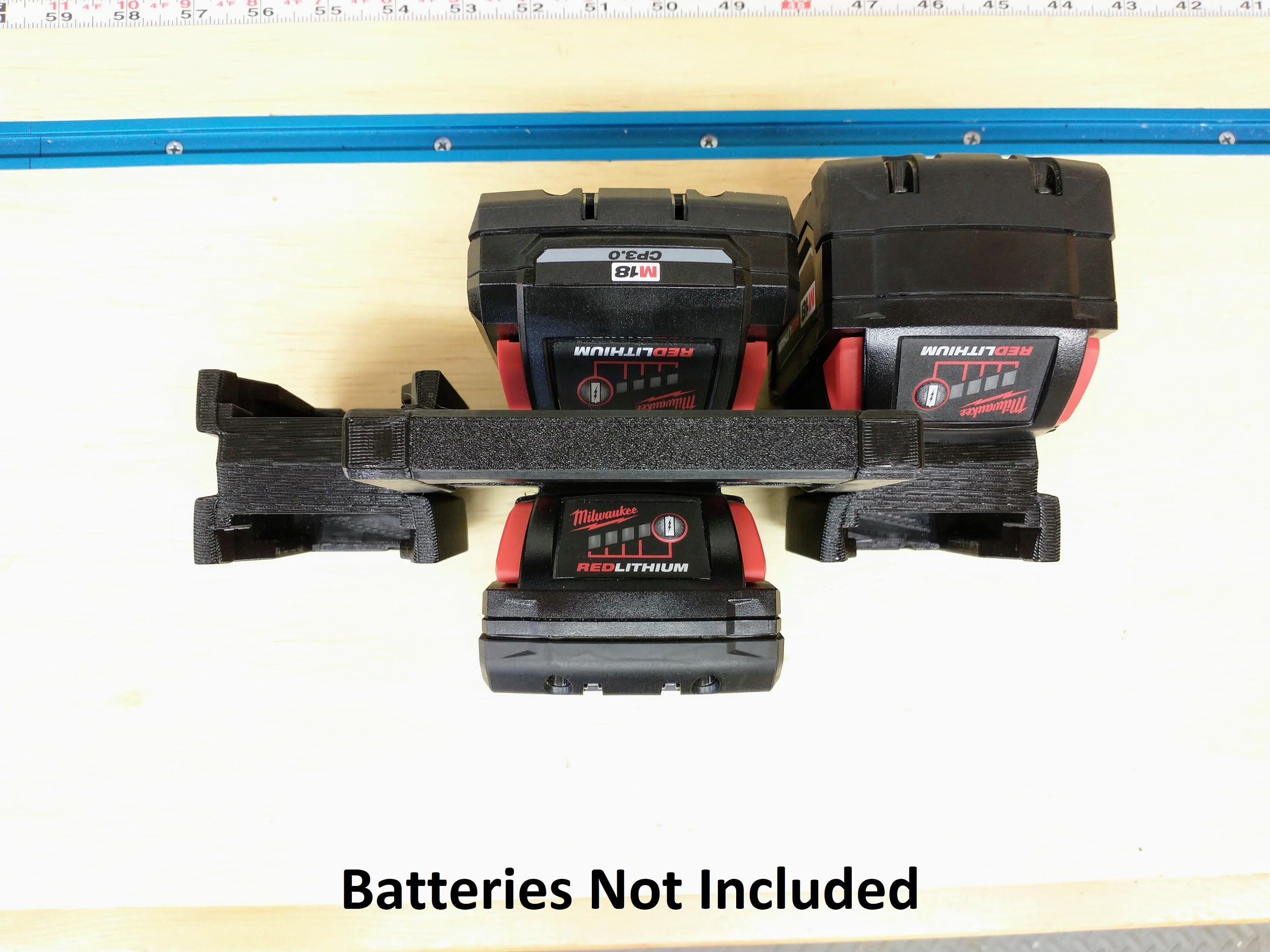 Milwaukee M18 Battery Carrying Case / Holder 2-sided 6 | Etsy