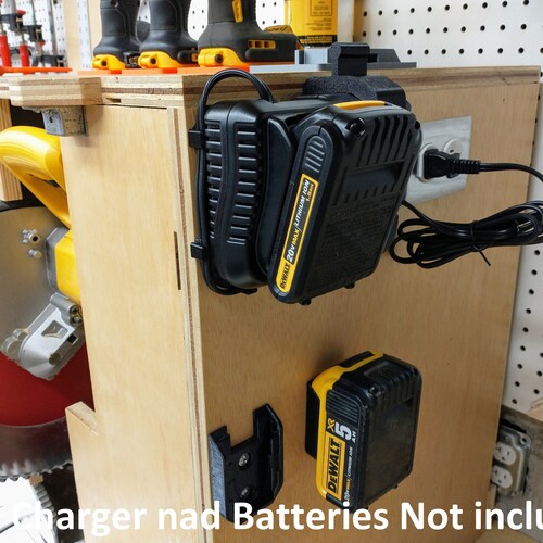 Wall Mount for Dewalt DCB115 Charger With Optional 20v Max Etsy