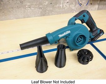 Short Nozzles and Inlet Guard for Makita BU01, BU02, and XBU05 Series 12V CXT Leaf Blower