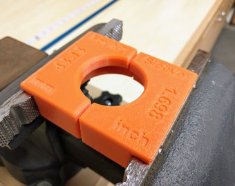 Fox X2 Air Sleeve Vise Clamp Soft Jaw Vise Block With Magnets