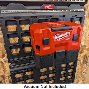 Milwaukee Packout-platta för M12 Fuel 1,6 gallons dammsugare, modellnr 0960-20