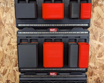 Packout Organizer Cups / Storage Bins for Milwaukee Packout Wall Plates