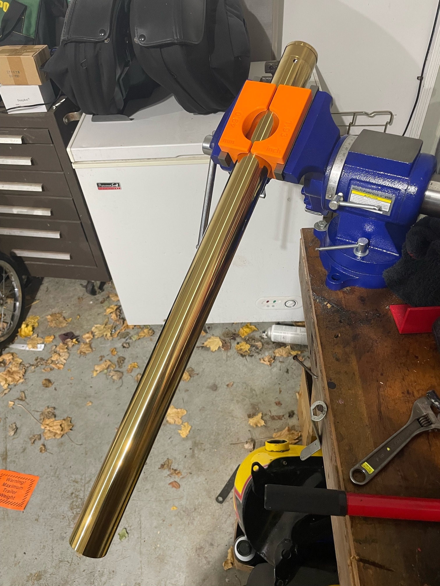 Abrazadera De Reparación Pedal Cubo Horquilla Tornillo Banco Para