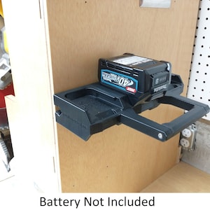 Makita 40V XGT Battery Carrying Case / Holder 2-Sided, 6 Battery Wall Mountable Option
