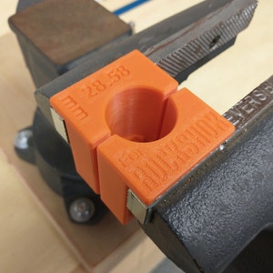 RockShox 28.58mm Deluxe, Super Deluxe Vise Blocks/Vise Clamp/Soft Jaw w/Magnets