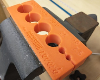 Dropper Post Soft Jaws Vise Block with RockShox Reverb Specific Sizes w/Magnets