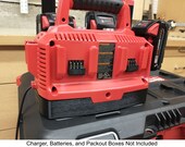 Milwaukee M18 Six Pack Sequential Charger - Charges Up To 6 Li-Ion Batteries At Once (48-59-1806)