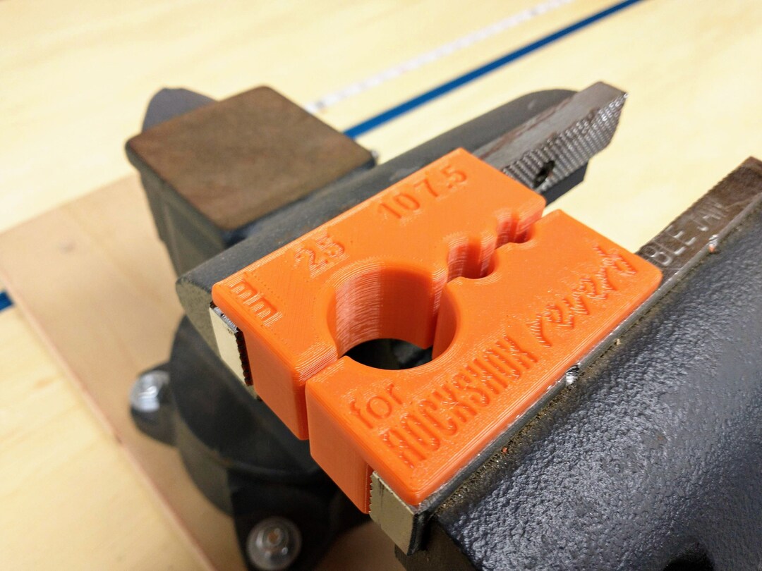 USA Made 1" Round Vise Block With 4 Soft Jaws & Magnets – For 4-Inch Vises