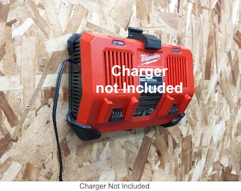 Wall Mount for Milwaukee Dual M18 Rapid Charger M18 (model 48-59