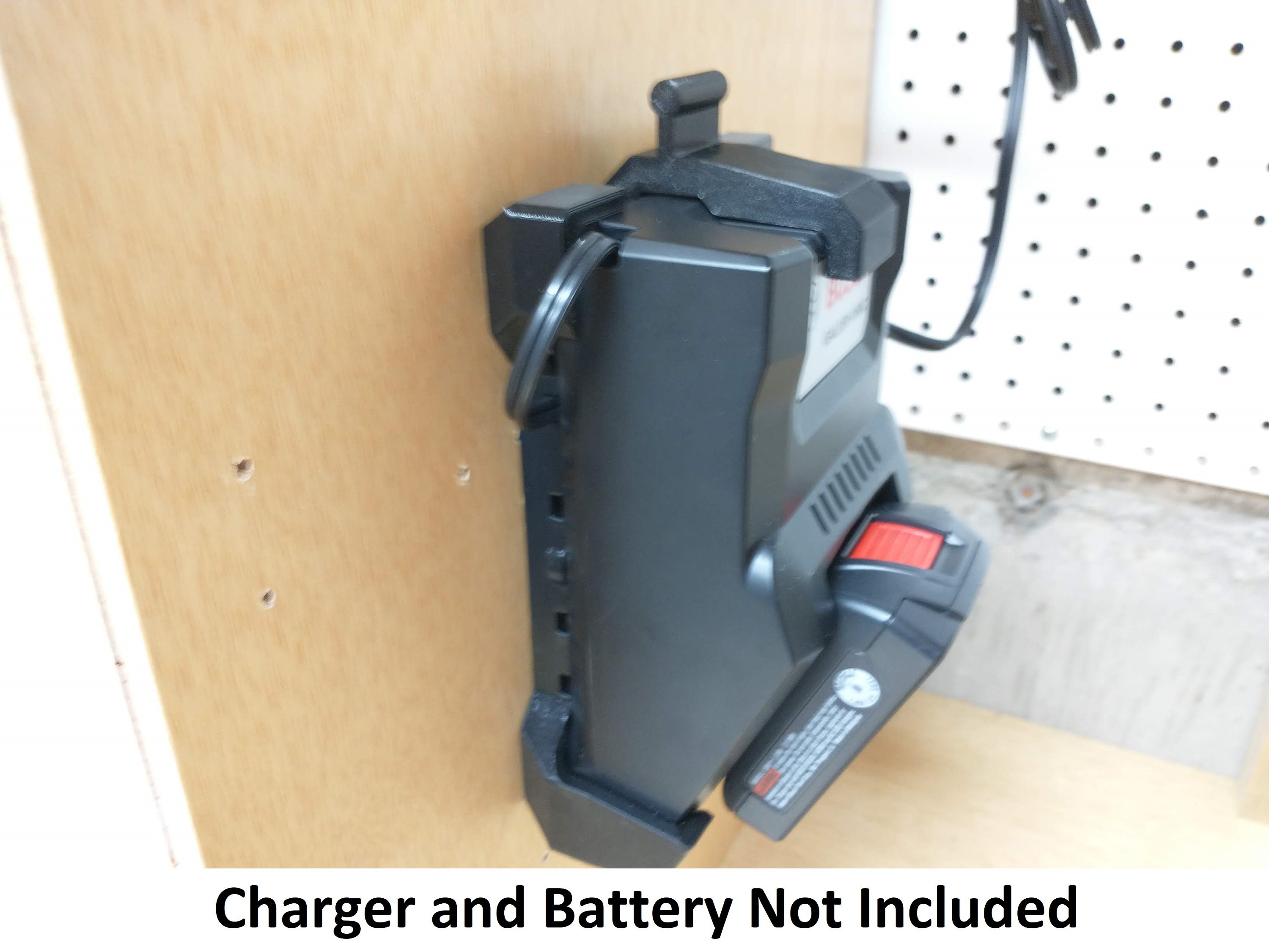 TOPOWN Support mural 3 en 1 pour chargeurs Bosch Professional GAL 1880 CV / 18V-40 / 18V-160 C / 3680 CV et GAX 18V-30, pour batteries Bosch 18 V TOPOWN Support mural 3 en 1 pour chargeurs Bosch Professional GAL 1880 CV / 18V-40 / 18V-160 C / 3680 CV et GAX 18V-30, pour batteries Bosch 18 V