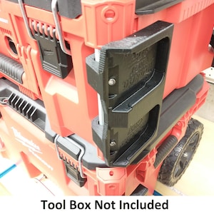 Makita 40V XGT Battery Mount/Holder for Milwaukee PACKOUT for 1, 2, 3 Batteries