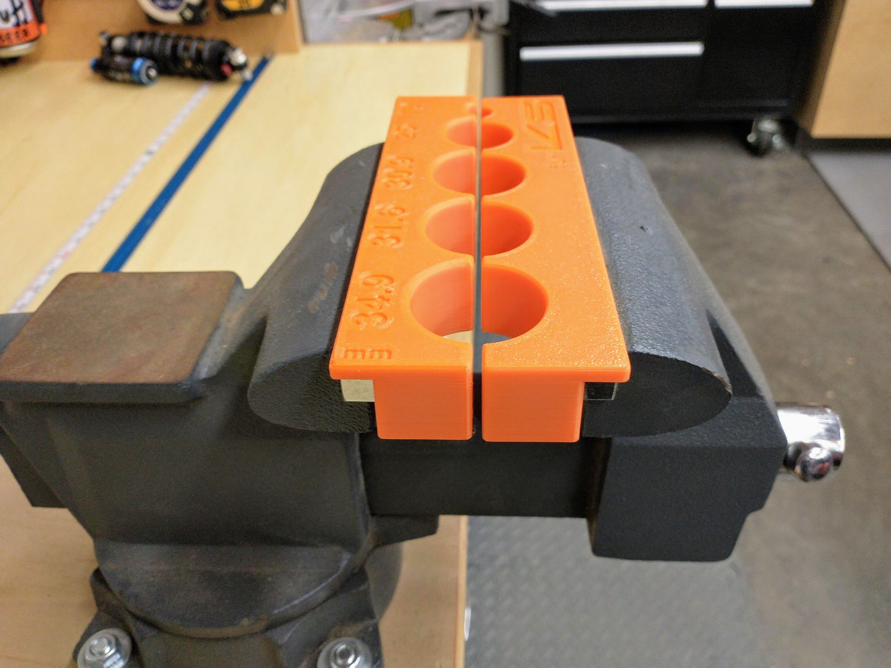 KS Suspension Dropper Post Soft Jaw Clamp / Vise Block Etsy