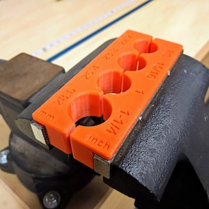 Suspension Vise Soft Jaw, Clamp, Holder for Most Shocks. With Neodymium Magnets, Made in USA