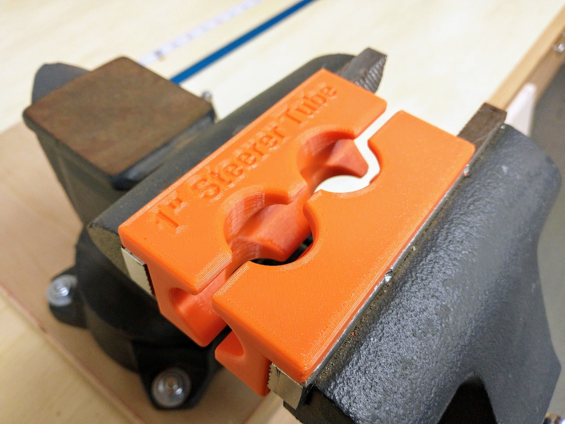 Suspension Fork Steerer Tube Vise Clamp Block Holder for Etsy