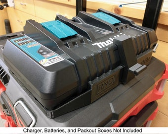 Milwaukee Packout Mount for Makita DC18RD Charger **CHARGER NOT INCLUDED**
