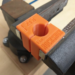 RockShox Rear Shock Body Vise blocks, 23.8 (for setting IFP) - SIDLuxe A1+ 2020+