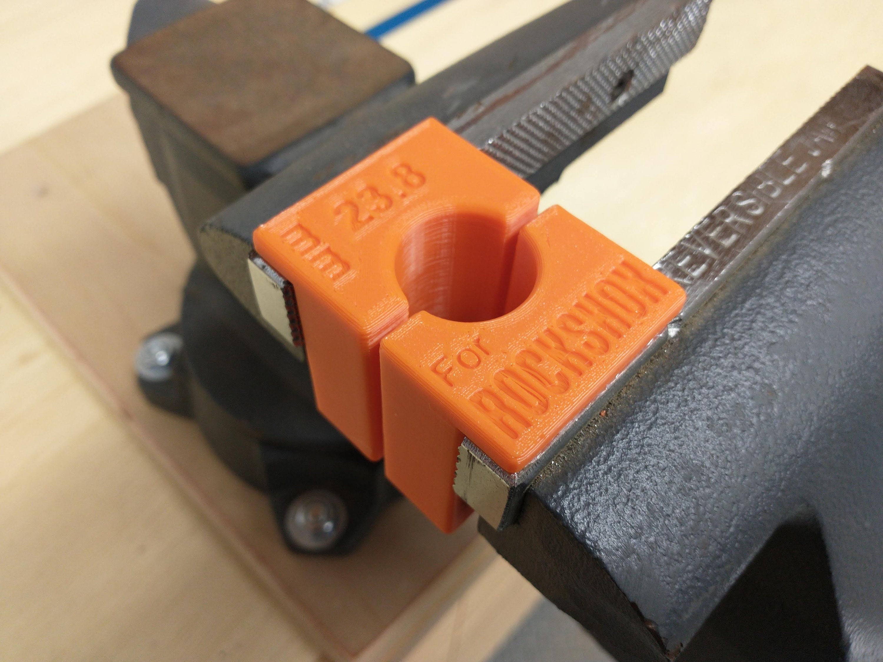 Rockshox Rear Shock Body Vise Blocks, 23.8 (for Setting IFP
