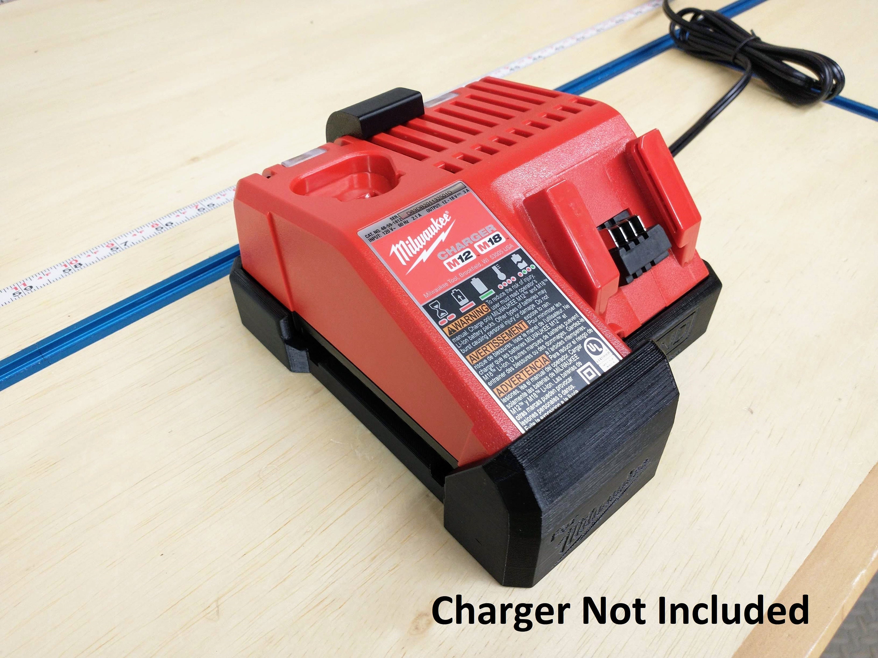 Wall Mount for Milwaukee M12 & M18 Charger Model 48591812 / Etsy