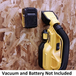 Wall Mount For DeWalt DCV517 1/2 Gallon Shop Vac / Vacuum. Made in USA