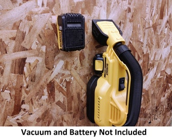 Soporte de pared para aspiradora de taller DeWalt DCV517 de 1/2 galón. Fabricado en EE. UU.