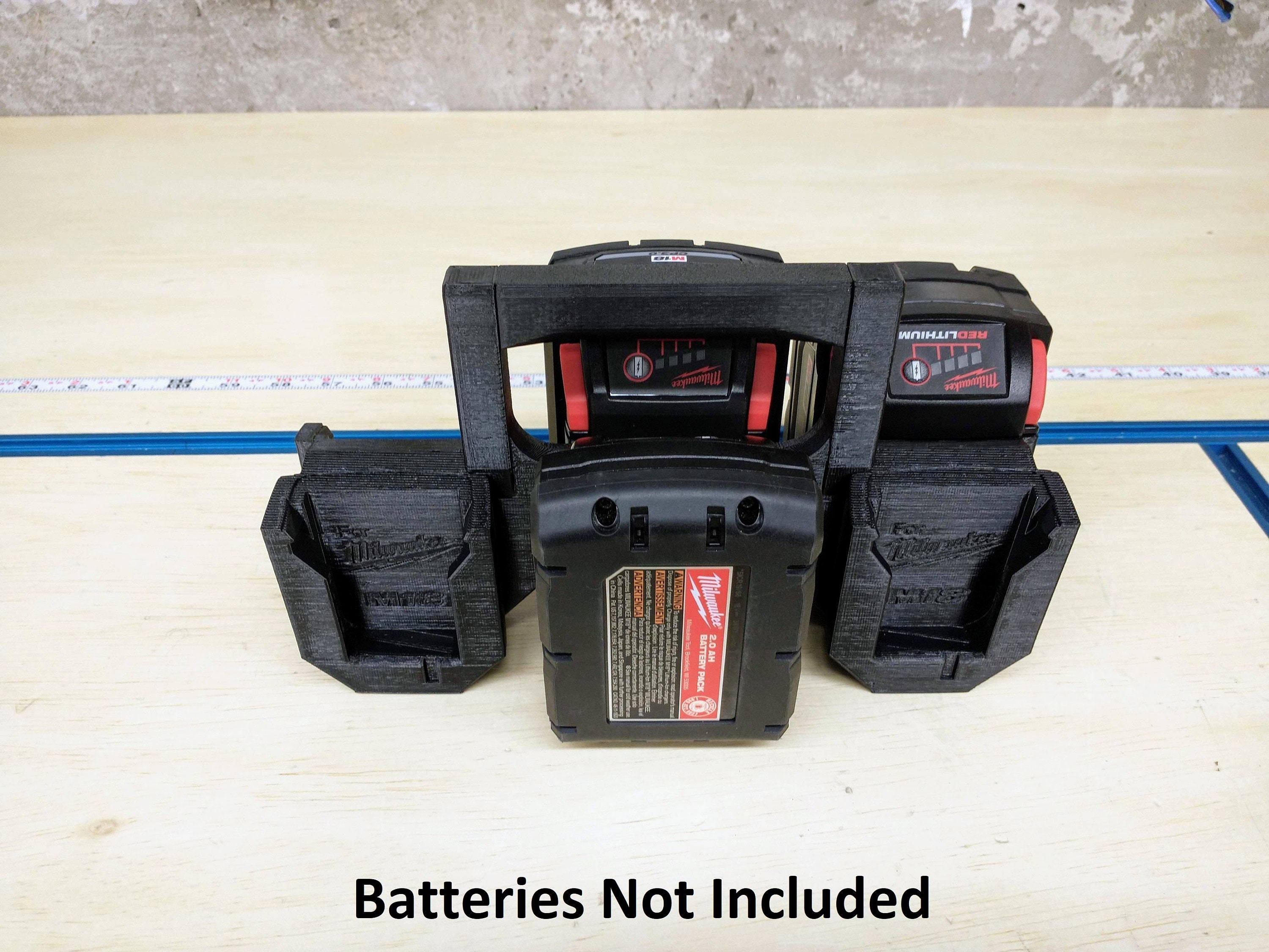 Milwaukee M18 Battery Carrying Case / Holder 2-sided 6 | Etsy