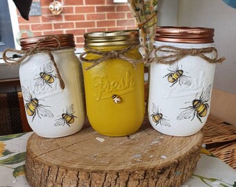 mustard tea coffee sugar jars