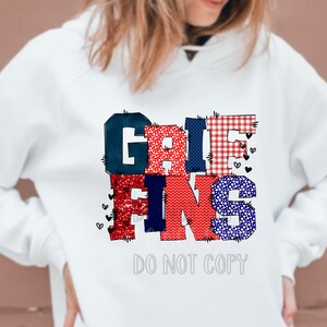 Doodle Varsity, Griffins PNG, Griffins Mascot, Mascot PNG, Griffins, Sublimation