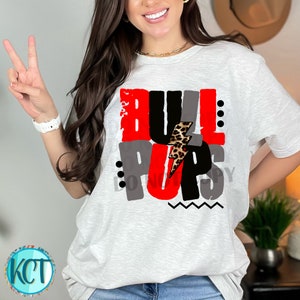 Bull pups png, Bull pups Mascot, Mascot, School Spirit, Bull pup Spirit, Leopard Lightning