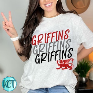 Griffins Mascot DTF / Griffins 3X/ Griffins Printable/ Ready to Press