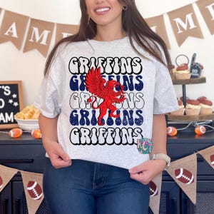 Griffins Mascot png, Griffins School spirit, Griffins , Griffins Clipart PNG