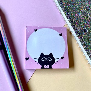 Heart cat sticky