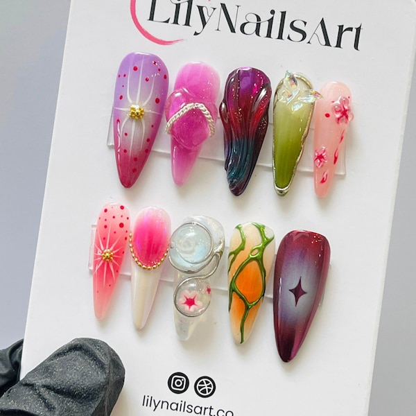 3d Nail Art - Etsy