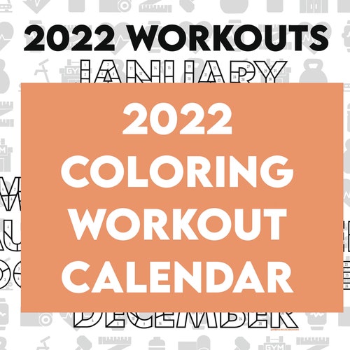 Workout Coloring Calendar Coloring Pages Printable Co vrogue.co