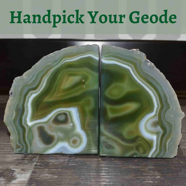 Agate Bookends Etsy