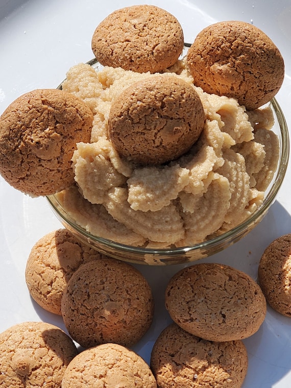 Amaretti Biscotti Whipped Sugar Etsy