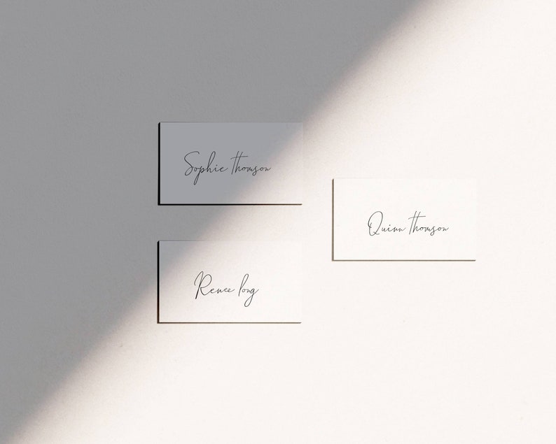 Simple Place Card Template Wedding Place Name Settings Etsy simple-place-card-template-wedding-place-name-settings-etsy