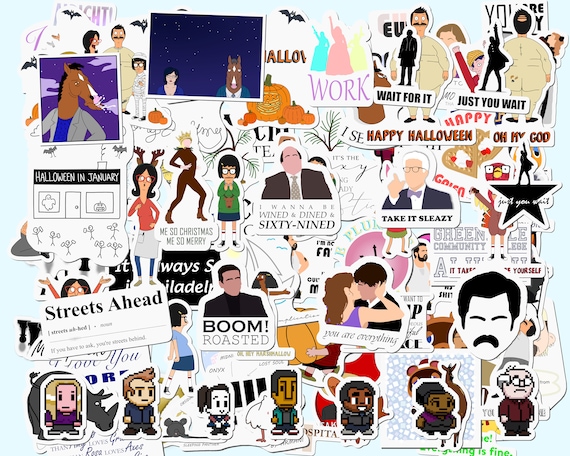 Booooooom Stickers Designed by Artists from our Community