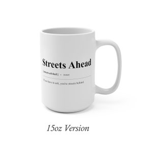 Community "streets Ahead" Dictionary Definition Mug - Pierce Hawthorne