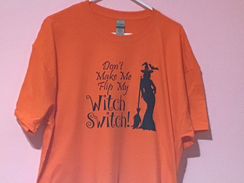 No me hagas voltear mi camiseta de Witch Switch imagen 1