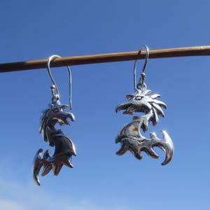 Abalone - mother of pearl - earrings silver 925