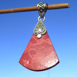 Coral from Indonesia - Pendant Silver 925