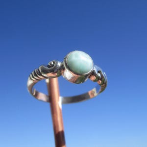 Larimar - Ring - Gr. 18 - Silber 925