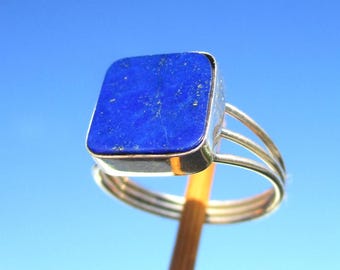 マラカイトとクリソコラ、リングサイズ18.25 - シルバー925 - Etsy 日本