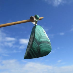 Malachite - Pendant Silver 925 with Malachite